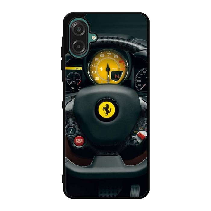 Red Ferrari Logo Z4552 Samsung Galaxy A07 Case