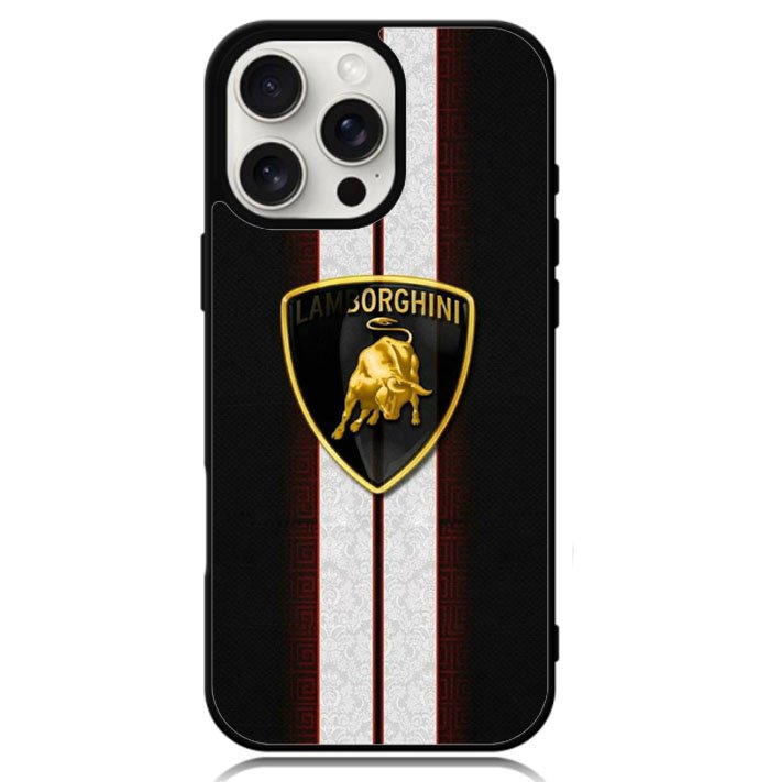 Lamborghini Logo Z4553 iPhone 16 Pro Max Case