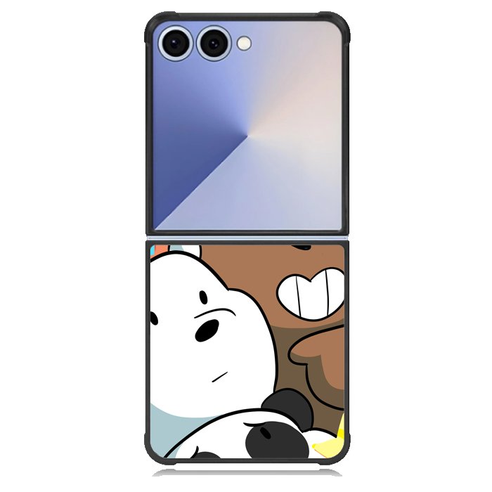 we bare bears Z4591 Samsung Galaxy Z Flip 7 Case