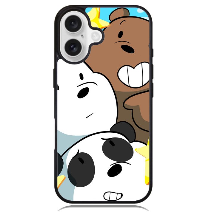 we bare bears Z4591 iPhone 16 Plus Case