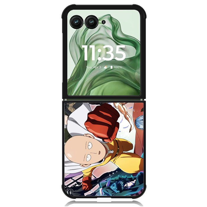 one punch man season 2 Z4600 Motorola Moto Razr+ Plus 2024/2025 Case, Motorola Razr 50 Ultra/50s Ultra Case