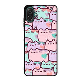 pusheen pattern Z4602 Samsung Galaxy A07 Case