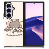 pusheen cat Samsung Galaxy Z Fold 7 5G Case BC1035