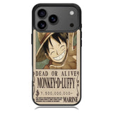 New Monkey D Luffy bounty poster Z4605 iPhone 17 Pro Case