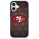 San Francisco 49ers Logo Case iPhone 16 BC1037
