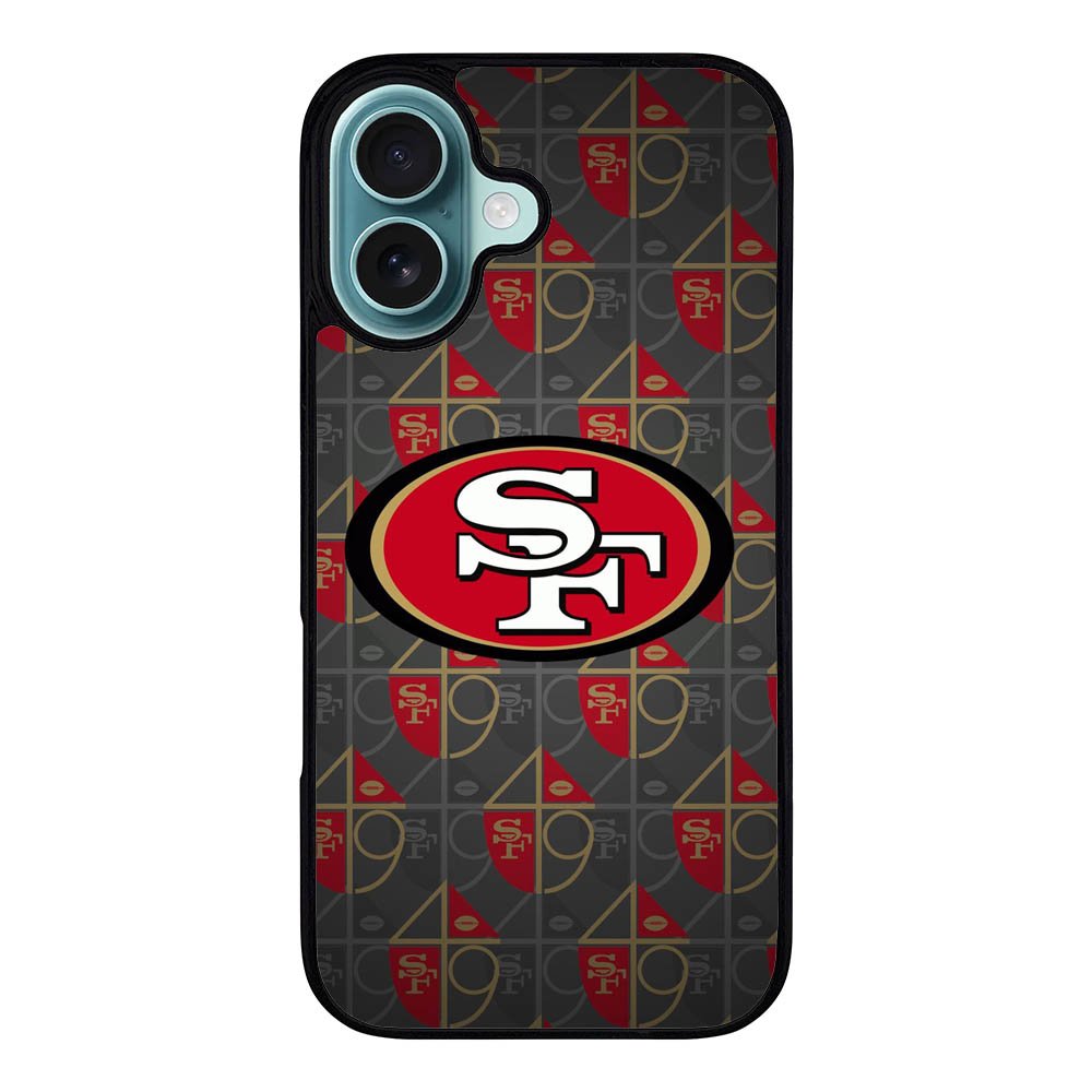 San Francisco 49ers Logo Case iPhone 16 Plus BC1037