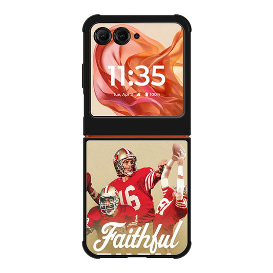 49ers Fans Motorola Moto Razr 2025/2024 , Moto Razr 60/50 Case BC1038