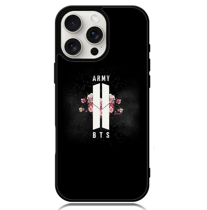 BTS Logo Army Z4700 iPhone 16 Pro Case