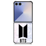 BTS Logo Z4701 Samsung Galaxy Z Flip 7 Case