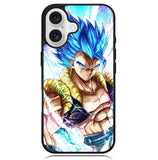 Gogeta Blue Art Dragon Ball Case iPhone 16 BC1041