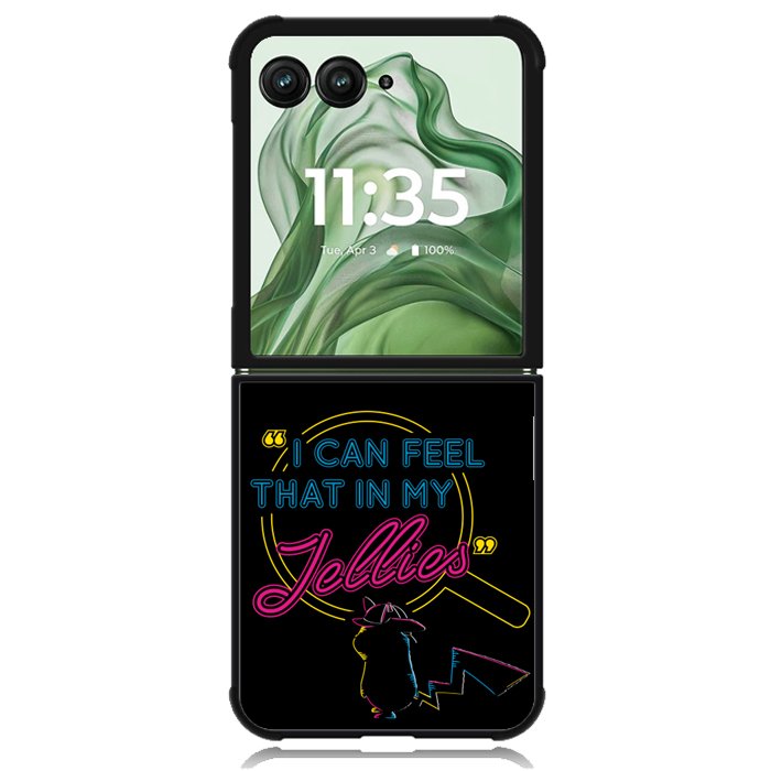 New Detective Pikachu Z4749 Motorola Moto Razr+ Plus 2024/2025 Case, Motorola Razr 50 Ultra/50s Ultra Case