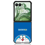 Doraemon Cute Z4917 Motorola Moto Razr+ Plus 2024/2025 Case, Motorola Razr 50 Ultra/50s Ultra Case