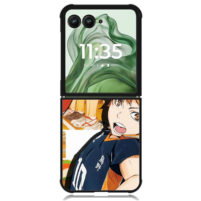 haikyuu Anime Z5007 Motorola Moto Razr+ Plus 2024/2025 Case, Motorola Razr 50 Ultra/50s Ultra Case
