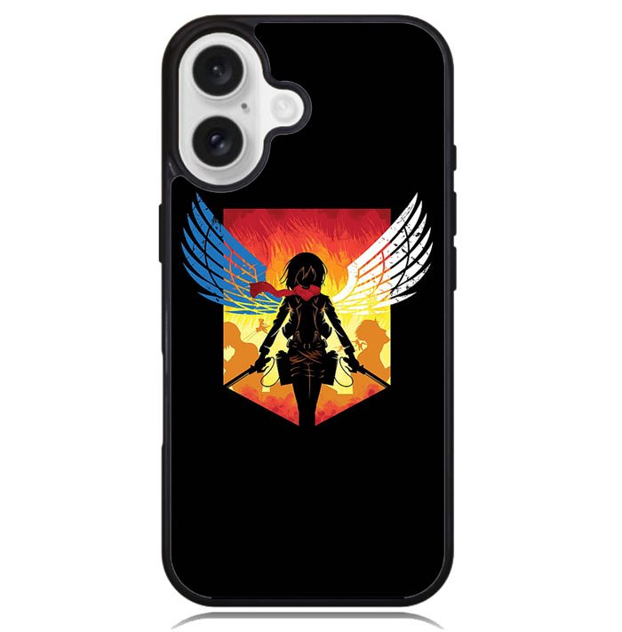 shingeki no kyojin mikasa Z5042 iPhone 16 Plus Case