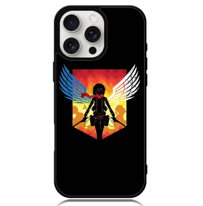 shingeki no kyojin mikasa Z5042 iPhone 16 Pro Max Case