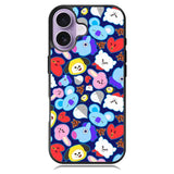bt21 pattern Z5048 iPhone 17 Case