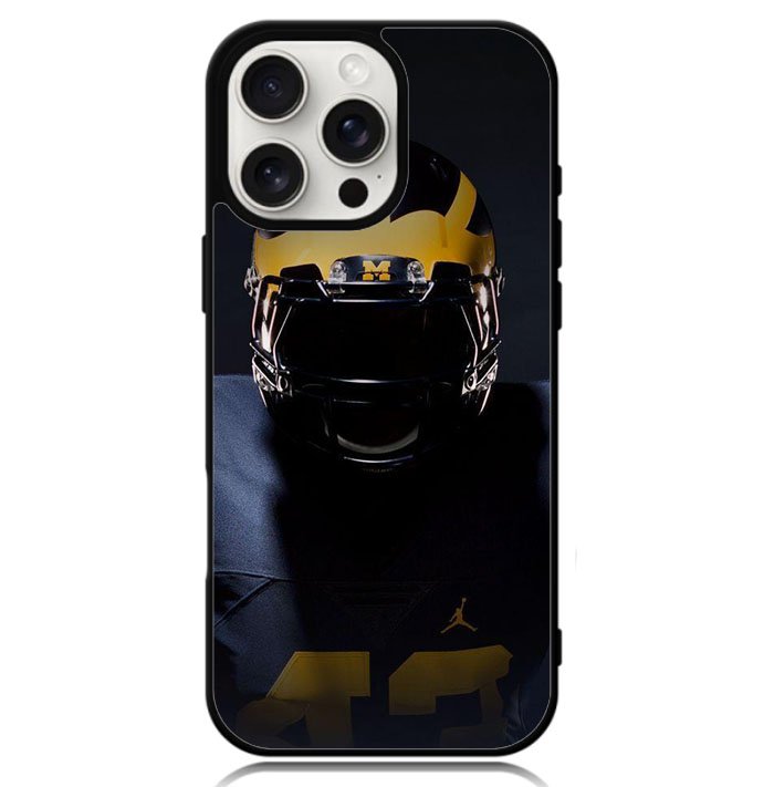 michigan wolverines Z5054 iPhone 16 Pro Max Case