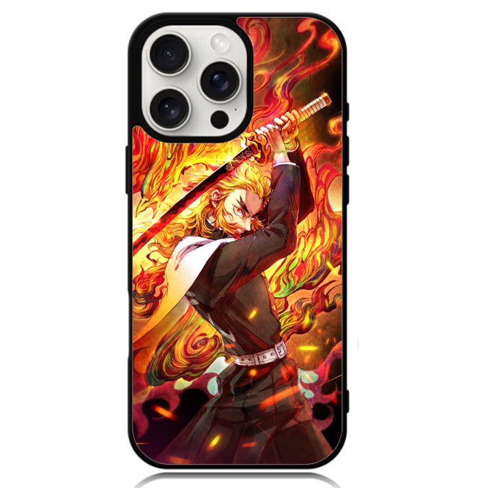 kimetsu no yaiba kyojuro Z5066 iPhone 16 Pro Max Case