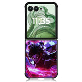 Kamado Tanjiro Z5090 Motorola Moto Razr+ Plus 2024/2025 Case, Motorola Razr 50 Ultra/50s Ultra Case