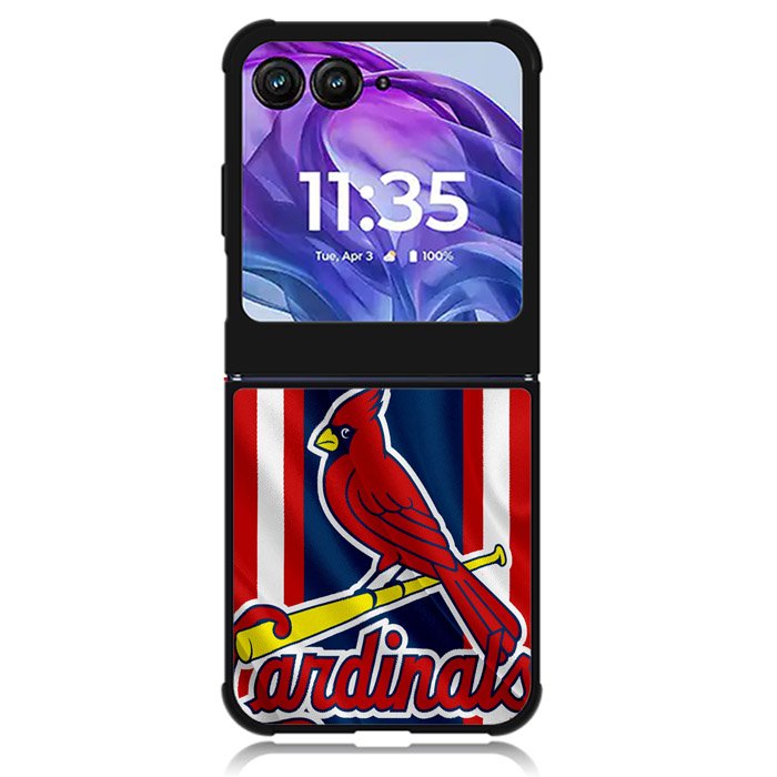 St Louis Cardinals 1st Motorola Moto Razr 2024 , Moto Razr 50 Case