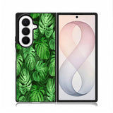monstera leaves seamless tropical Z8005 Samsung Galaxy Z Fold 8 Ultra Case