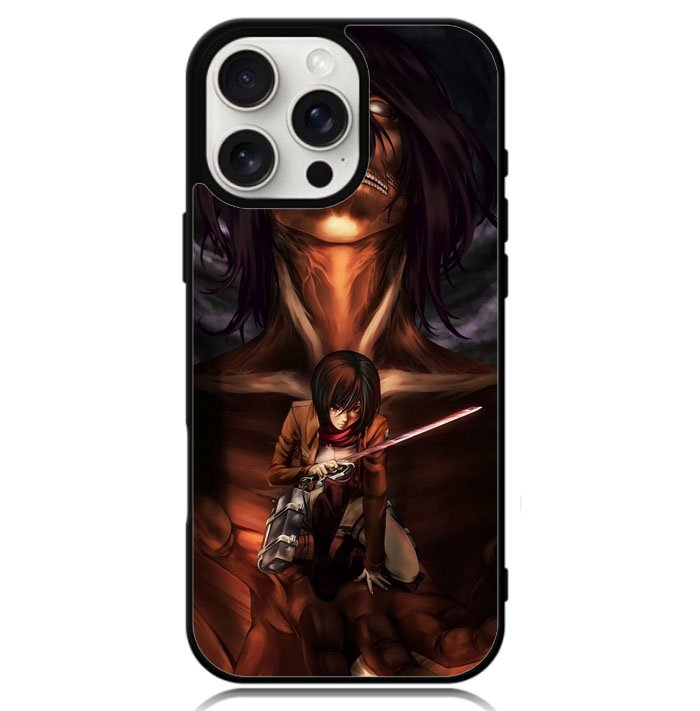 attack on titan mikasa Z8054 iPhone 16 Pro Case