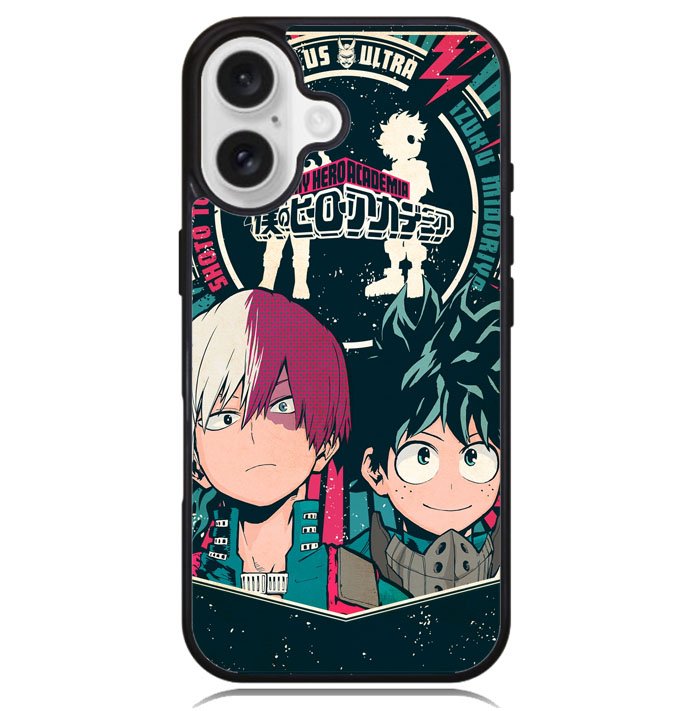 My Hero Academia Deku X Todoroki Z8070 iPhone 16 Plus Case
