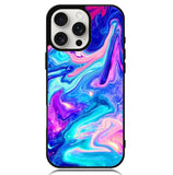 Neon Paint Mixture Z8072 iPhone 16 Pro Max Case