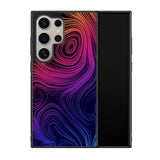 Neon Rainbow swirls Z8073 Samsung Galaxy S25 Ultra 5G Case