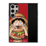 monkey d luffy hungry Z8180 Samsung Galaxy S25 Ultra 5G Case