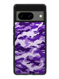 Purple Camouflage Google Pixel 8a Case