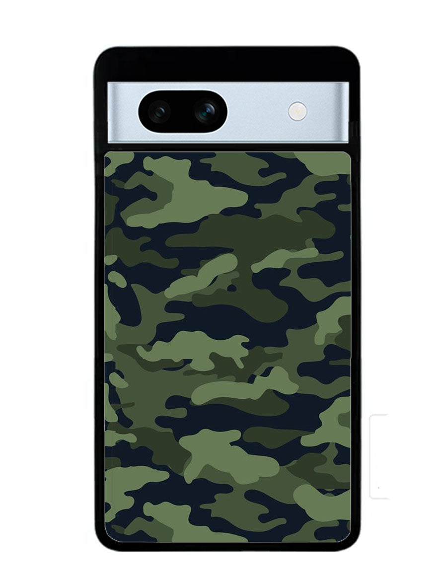 Green Camouflage Google Pixel 7A Case