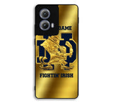 notre dame 1st Motorola Moto Edge 2024 Case FE0227