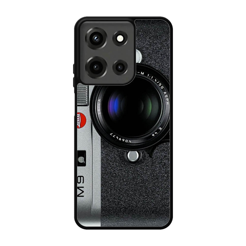 Black M9 Leica Camera Motorola Moto G 5G 2025 Case FE2736