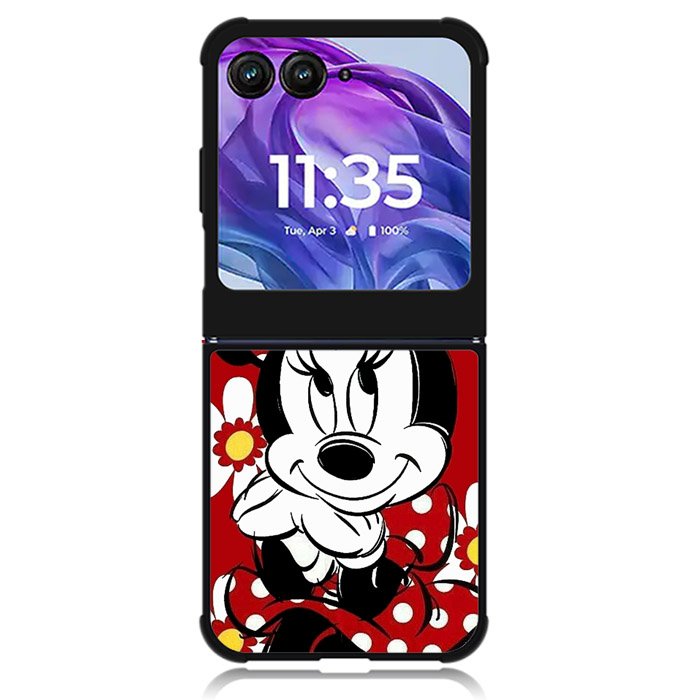 minnie mouse 4th Motorola Moto Razr 2024 , Moto Razr 50 Case