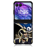 Rams NFL Motorola Moto Razr 2024 , Moto Razr 50 Case