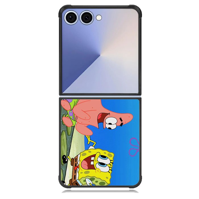 Spongbob and Patrik Samsung Galaxy Z Flip 7 Case BC1580
