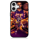 Klye Kuzma Lakers Case iPhone 16 BC1561