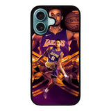 Klye Kuzma Lakers Case iPhone 16 Plus BC1561