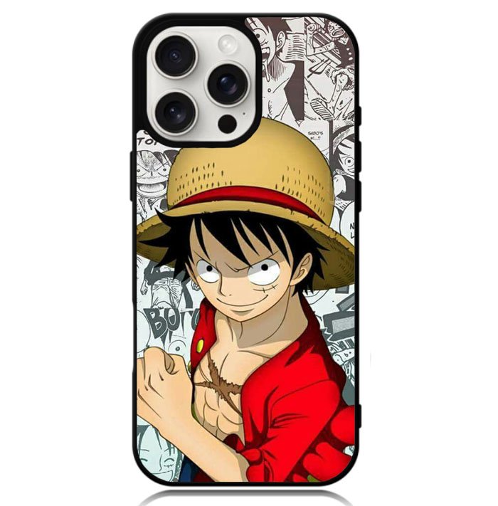 One Piece Luffy comis Case iPhone 16 Pro Max BC1574