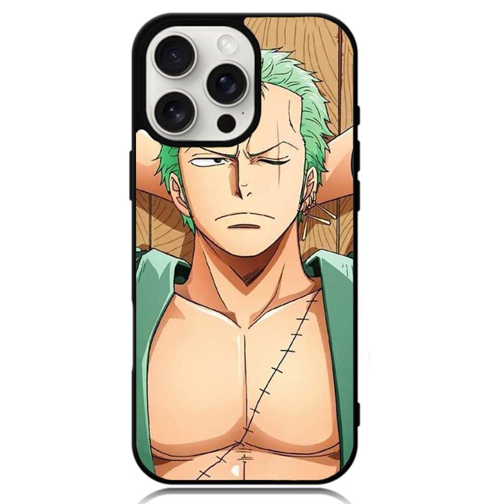 Zoro One Piece Case iPhone 16 Pro BC1596
