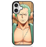 Zoro One Piece Case iPhone 16 BC1596