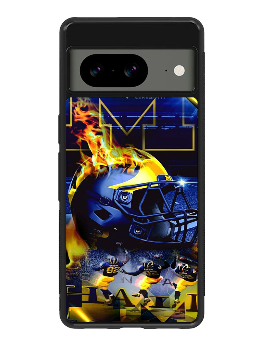 Michigan Wolverines 4th Google Pixel 8a Case