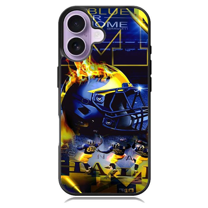 Michigan Wolverines iPhone 17 Case BC1569
