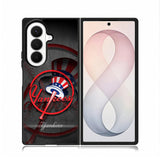 Beautiful New York Yankees Wallpaper Samsung Galaxy Z Fold 8 Ultra Case BC1533
