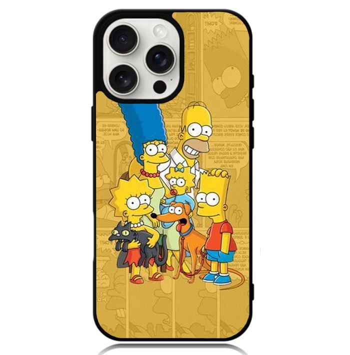 The Simpsons Case iPhone 16 Pro Max BC1590