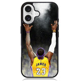 Lebron James Lakers Case iPhone 16 BC1563
