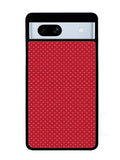 Red Pattern Google Pixel 7A Case