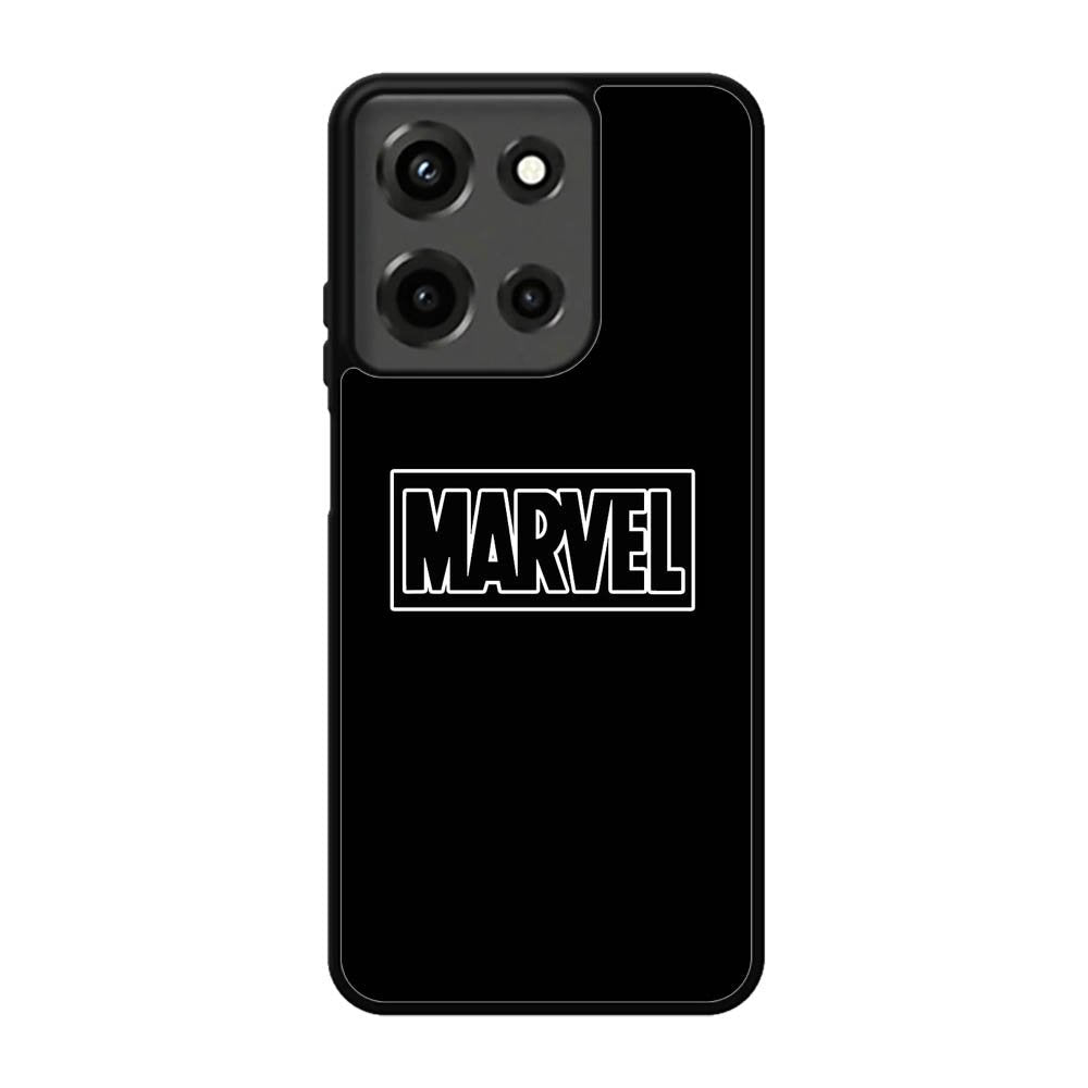 Black MARVEL Motorola Moto G 5G 2025 Case FE2834