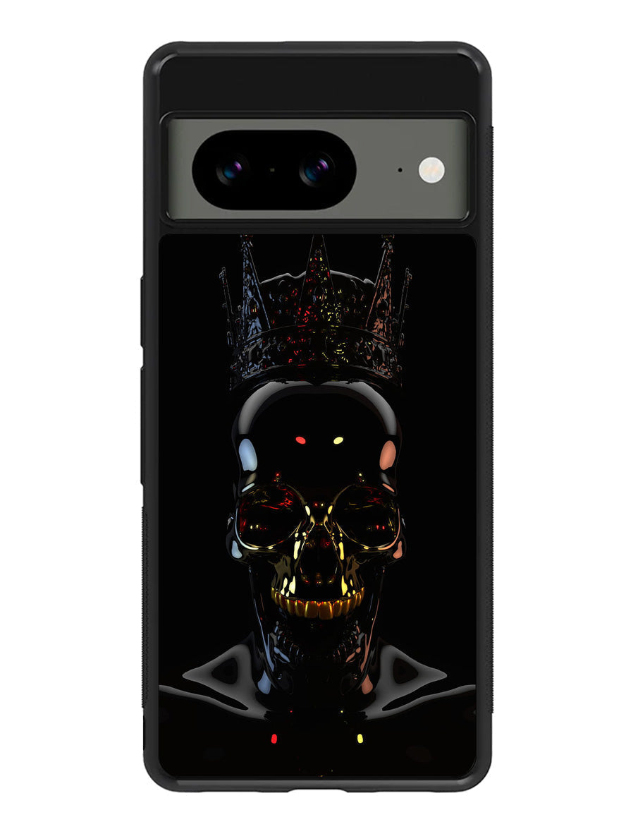 Skull Black Google Pixel 8a Case